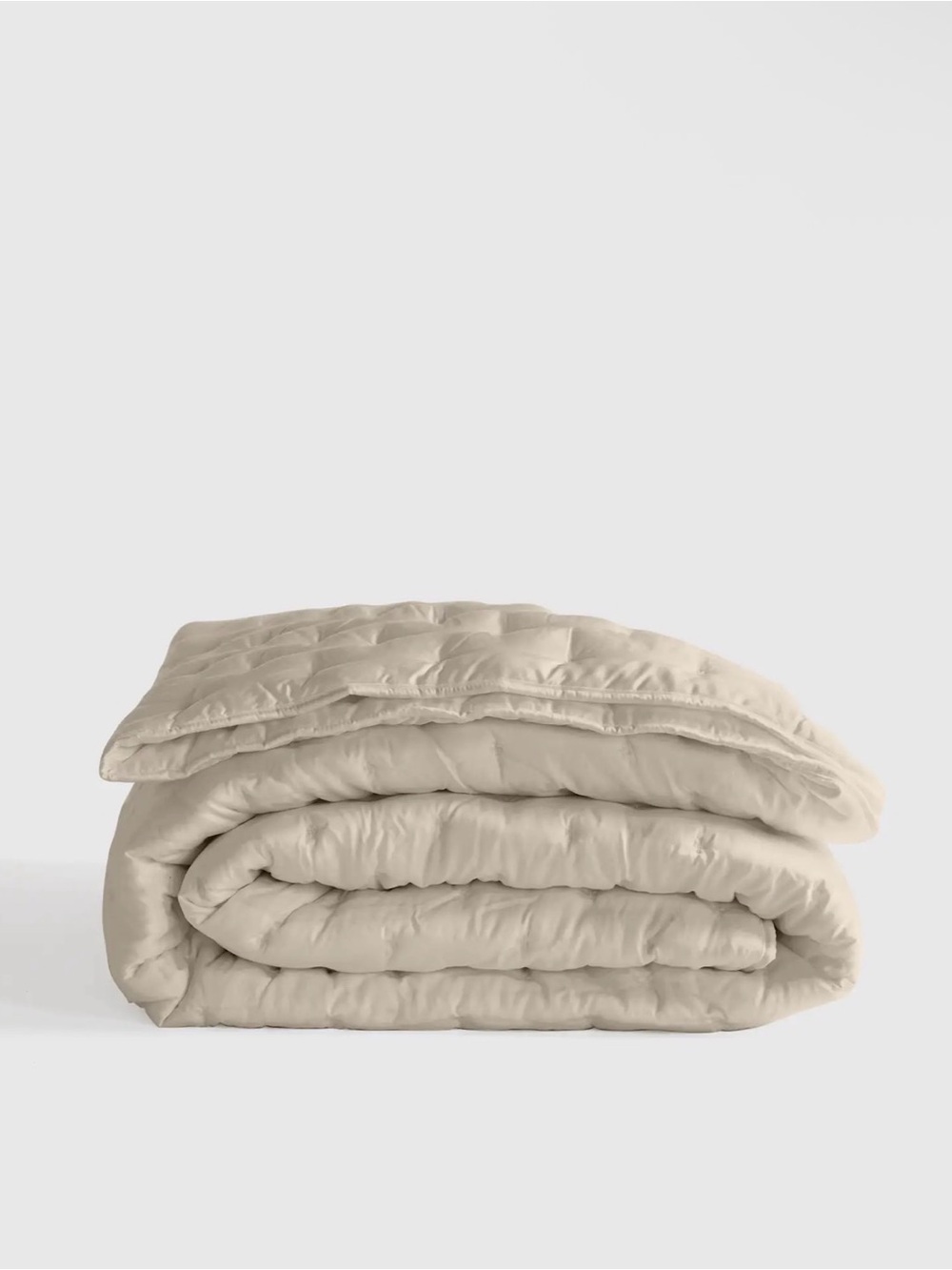 Quince Bamboo Dream Quilt - King/Cali King - Color: Sand